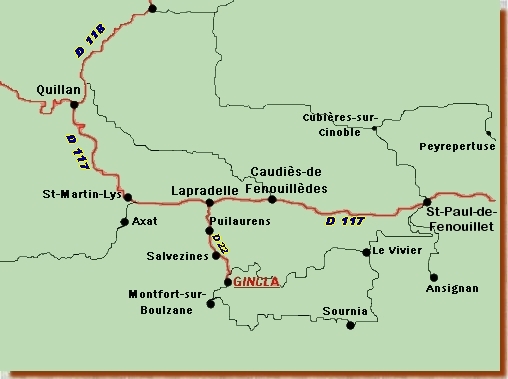 Accès par la route
